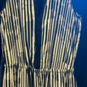 Black and White Maxi dress